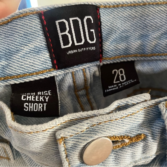 High rise cheeky denim shorts from Urban Outfitters - Picture 5 of 5